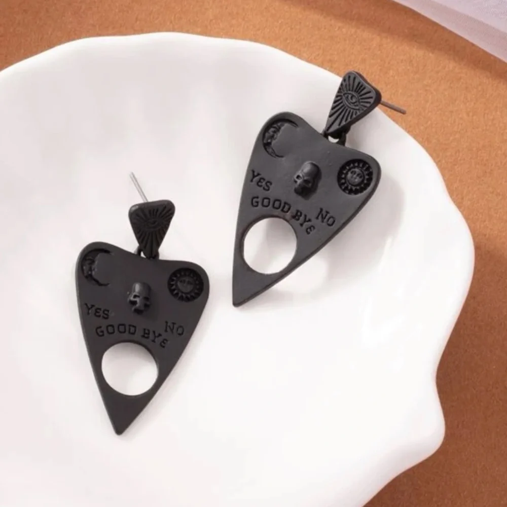 Skull Ouija Earrings
